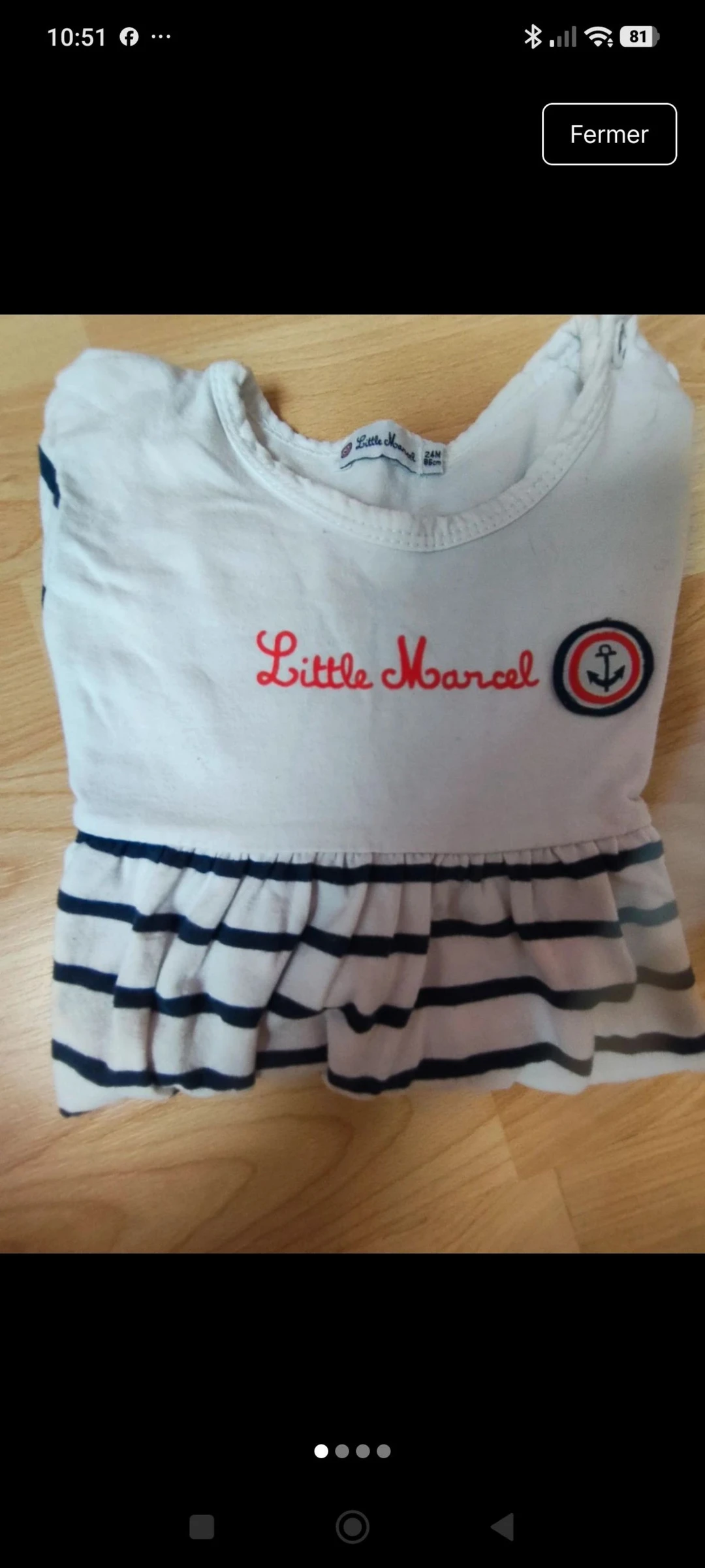 Little Marcel jurk 24 maanden – photo 2